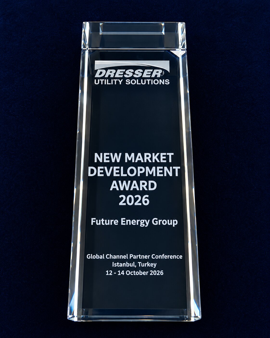 Future Energy Group New Market Development Award 2026 from Dresser Actaris