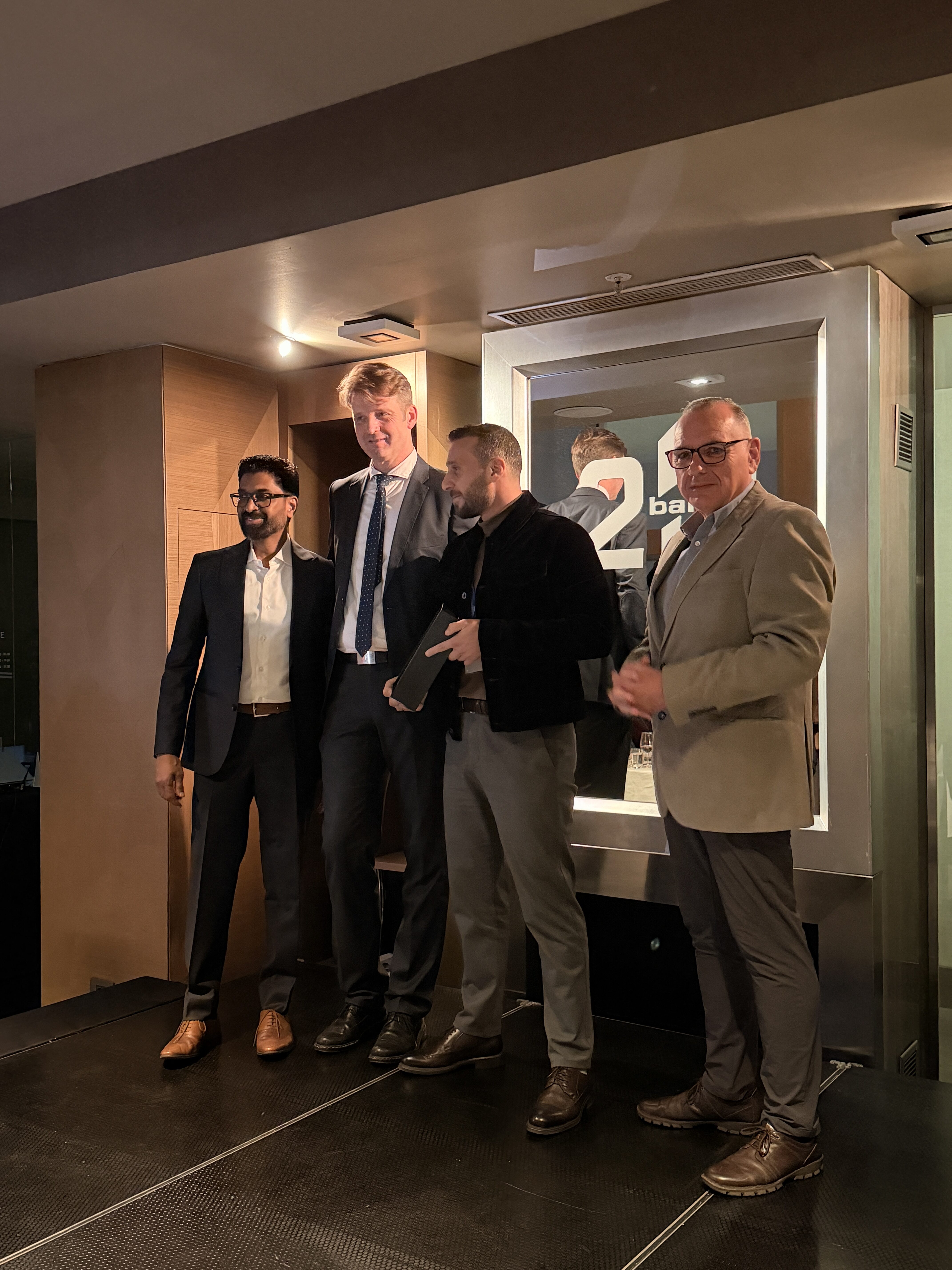 Future Energy Group receiving recognition